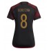 Maillot de foot Allemagne Leon Goretzka #8 Extérieur vêtements Femmes Monde 2022 Manches Courtes